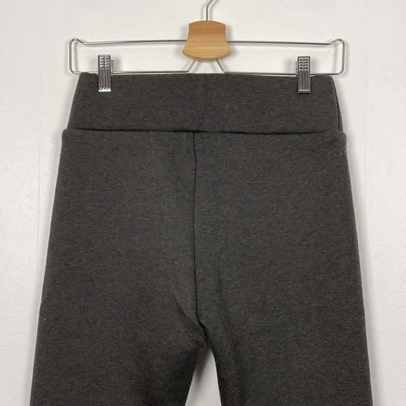 Fashion lined pants women's Small faux fur tapered sherpa ankle black pants - Picture 6 of 9